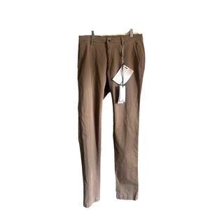 MASON'S Milano Chino Pants Men's Size 46/30-33 Cocoa Business Casual Travel Work